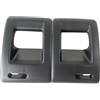 YFQAZXSW Pannello di rivestimento della fibbia di bloccaggio del sedile posteriore interno for VW for CC 357 358 2008-2018 for Passat B6 B7 for Variant 2006-2015 3C9885893 3C98858939B9(1 Pair)