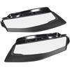 Generic Copertura faro for A4 A4L B8 2009-2012, sostituzione paralume trasparente dell'alloggiamento del faro anteriore(A/1 Set)