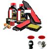 farbrothersonline COMPATIBILE CON KYMCO X-TOWN 125 TAGLIANDO-MANUTENZIONE COMPLETO MOTORE MOTO CAMBIO LUBRIFICANTE 5000 10W40 4 TEMPI CON TECNOLOGIA HC-TECH+FILTRO OLIO+F.ARIA+CANDELA FAI DA TE