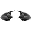 MOMOHCHGBT specchietti esterni cover Per BMW Serie 1 3 E92 E93 E90 E91 E81 E82 E87 E88 2006-2009 Calotta Specchietto Retrovisore In Fibra Di Carbonio Nera Per Look M Alloggiamento Specchio Auto(ABS Black 2)