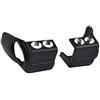 IDPOLHYGF Accessori moto compatibili con BETA RR 2T 125 250 300 Racing forcella anteriore inferiore gamba gamba scarpa protezione protezione compatibile con BETA RR 2T 125 250 300 350 390 RC 2020 (nero)