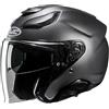 HJC, Casco Moto Jet F31 SOLID Semi Flat Titanium, M