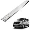 CHROMEMASTER | Protezione Paraurti Posteriore Compatibile con Renault Trafic 2014+; Acciaio inossidabile, Lucidato, Cromo; Protezione Paraurti Protegge la Vernice dai Graffi