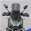 Ropaix Cupolino Moto Per ZONTES Per 368G 368-G Modifica Parabrezza Per Moto Deflettore Anti Copertura Protettiva Parabrezza Per Motocicletta(Dark gray 59cm)