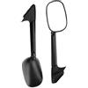 JUCHENG-TP Compatibile Per Yamaha T-MAX 500 Specchietti Retrovisori Laterali Lunghi XP 500 T-MAX500 TMAX 500 XP500 2008-2010 2011 2012 Specchio Moto Specchietto Retrovisore (Color : Black)
