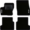QUEMAR Tappetini Auto compatibili con Ford Kuga II 2013-2019 / Kit Tappeti in Moquette e Gomma su Misura (Set 2 Anteriori + 2 Posteriori) / Ricami e Colori Personalizzati (2 Ricami, Bordo Antracite)