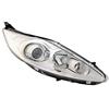 V-MAXZONE PARTS Faro destro compatibile con Ford Fiesta MK7 2008 2009 2010 2011 2012 VP1488P Faro Lato Passeggero Faro Assemblea Proiettore Anteriore Auto Luce Lampada Cromata LHD