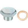A ABSOPRO Tappo Coppa Olio Motore 1 Set M14x1.5 Motore Olio Scarico Tappo con Rondella 94027565 per Buick