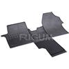 RIGUM 904413 Tappetino in Gomma nero anteriore e Posteriore Compatibilità con CITROËN Jumpy Van V