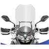 LEIFEIS Cupolino Per Benelli Per TRK502 Per TRK502X Per TRK 502 502X 552 552X Per TRK552X Parabrezza Per Moto Parabrezza Deflettori Antivento parabrezza moto(Transparent 57CM)