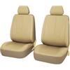 BFRDGE Auto Set Coprisedili per Honda CRV 2007-2012, Protezione Sedili Anteriori e Posteriori Confortevole Traspirante Coprisedile,E Beige