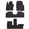 ELEMENT Set di Tappetini Auto in Gomma TPE 3D per FORD Grand C-MAX | 2010-> | Tappetini Auto Originali 100% Adatti, Tappetini Gomma Auto Antiscivolo Premium, Tappetini 3D per Auto