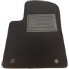ASC Tappetino Lato Guida Compatibili con Fiat 500 3 Porte 2012-2024, Moquette, Bordo Antiscivolo, Battitacco in Gomma