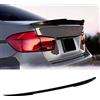 LINCYS Auto Spoiler Posteriori per BMW Serie 4 Series 4er F36 Gran Coupé 4-Door 2013-2021, Alettone Assemblare Posteriore Anticorrosione Antigraffio Rear Decorazione Accessori,Bright Black