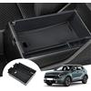 GAFAT Compatibile con Kia Sportage NQ5 2022-2024 2025 (Automatico) Vano Portaoggetti per Bracciolo, Sportage 2023 Secondario Organizer da Braccioli per Console Centrale, Accessori Sportage (Nero1)