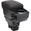 OYHCM Bracciolo per Citroen C3 MK3 2016-2024 Braccioli Auto Console Centrale con Portaoggetti Supporto Braccio Facile da Installare