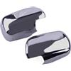 QLOREGS La calotta specchietto laterale Compatibile Con Suzuki Per Grand Per Vitara SUV 2006 2007 2008 2009 2010 2011 2012 2013 2 Pezzi Copri Specchietto Retrovisore Laterale Per Auto Argento