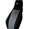 Italfodere Coprisedili Smart 451 in tessuto - Accessori auto eleganti - Qualità superiore per stile e comfort - Per una guida più piacevole e raffinata - Colore Grigio - Made in Italy