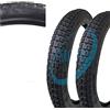 ECOVELO 2 GOMME COPERTONI 2.25-17 (2 1/4-17) PNEUMATICI TASSELLATI MOTO CIAO SI BRAVO MONFERRAGLIA