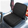 ZHANGWENLING Coprisedili Coprisedile Universale Caldo E Corto In Peluche Per Escavatore Carrello Elevatore Veicolo Di Ingegneria Veicolo Agricolo Coprisedili auto(Style B - Black)