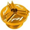 JSTVCUI Scarico Dell'olio Coperchio Tappo Motore Per Ya&maha FZ1 Fa&zer FZ6 FZ6R FZ8 Fa&zer FZ750 FZR1000 FZ Accessori Con Tappo Olio In Alluminio Coperchio Motore
