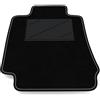 Somer Car Tappetino Auto SOLO LATO GUIDA 1pz compatibile con Alfa Romeo Giulia 2016-2025 2WD | 1 tappeto su misura in moquette