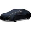 DJTCKJ Telo Macchina Copriauto Per Porsche 911 Carrera, Copriauto Impermeabile E Coibentato, Garage Esterno In Tessuto Oxford Traspirante E Antivento Con Telone For Auto Con Cerniera(Schwarz)