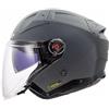 LS2, Casco Moto Jet INFINITY II SOLID Matt Concrete, S