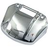 Custom Chrome Coperchio supporto faro anteriore - cromato per Harley Davidson staffa faro (EyeBrows) Sportster 71-14 , FX 71-84, FXR 81-94 e Dyna Glide 91-05. Con intaglio per spia.