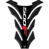 labelbike - Adesivo 3D Moto Paraserbatoio Protezione e Decorazione in Resina compatibile con Honda CB 500 F CB500 - Colore Carbonio Nero