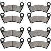 Road Passion 1911228 1912508 2205949 Anteriore & Posteriori Pastiglia Freno Compatibile con Polaris RZR XP 1000 EPS 2014-2022/ RZR XP 1000 2014-2022/ RZR 1000 XP 4 Except Premium Edition 2014-2021