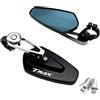 XSFIBHKM Bici specchietto retrovisore Per Yama&ha TMAX530 TMAX500 TMAX 500 TMAX T-MAX 530 Moto Manubrio End Specchi Retrovisori Vista Laterale Specchio Maniglia Specchio