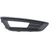 OMKVNXN Paraurti Anteriore Fendinebbia Per Ford Per Focus MK3 2015 2016 2017 2018 Fendinebbia Paraurti Anteriore DRL Copertura Luce Diurna Telaio Griglia Cofano(B cover right)