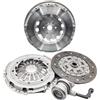 kW&HP KIT FRIZIONE VOLANO MONOMASSA E CUSCINETTO REGGISPINTA COMPATIBILE CON MERIVA CORSA D 1.3 CDTI