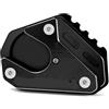 LMHGMUBVR Pedale Tampone Di Estensione Per SVARTPILEN 125 200 250 Per Svartpile 2021-2023 Piastra Cavalletto Estensione Pad Bici Motociclo Extender Laterale(Black 2)