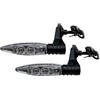 CFSJRXZ Indicatore Indicatori Di Direzione Anteriori O Posteriori Per Moto Per BMW F650GS F700GS K1200R K1300R K 1200 1300 R C600 2005-2012 Indicatori Di Direzione Frecce Moto(Posteriore)