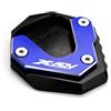 OLXWFNTD Moto Accessori Per Honda X-ADV 750 (2017-2020) X-ADV 750 (2021-2026) Moto CNC Cavalletto Pad(B 17-20 Blue)
