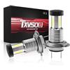 Generic Luce Notturna, Lampadina per Faro a LED H7, Illuminazione a 360 Gradi, Kit di conversione all-in-One 55W 6000K 26000LM, Kit di conversione abbaglianti, anabbaglianti, FEN