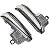 Malcayang dinamiche indicatori di direzione una coppia specchio luci led per Toyota RAV4 XA50 Alphard Vellfire LM Highlander Tacoma N300