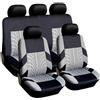 CTCYWLWAYZ Coprisedile auto Set Coprisedile Auto Universale Per Lancia Per Ypsilon(Set completo-Grigio)