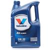 Valvoline Olio motore All-Climate 5W-30 Olio sintetico 5 L Compatibilità con RENAULT Clio III Hatchback BR0/1, CR0/1 CLIO II BB0/1/2, CB0/1/2 Clio IV Hatchback BH, VW Polo Hatchback 6R1, 6C1