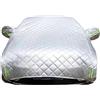 Generico Telo Antigrandine Smart Fortwo 452 451 453, Copertura Copri Carrozzeria Imbottito, Ispessita