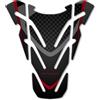 AZgraphishop PARASERBATOIO IN RESINA 3D COMPATIBILE CON DUCATI MONSTER 696 - 796 - 1100 GP-318(M) (Dark Red)