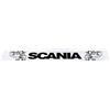 Generic Paraspruzzo Lungo Posteriore in Gomma Dura per Camion Truck Rimorchio Semirimorchio 240x35 cm Bianco
