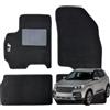W-Parts SERIE 4 TAPPETI - TAPPETINI IN MOQUETTE NERI PER DR 5.0 SUV dal 2019 in poi