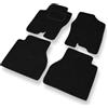 Mossa Tappetini adatti per Nissan Navara D40 Pick-Up 2005-2014 4 pz. nero S