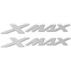 labelbike 2 Adesivi 3D Moto Scritte Xmax Compatibile con Yamaha