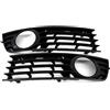 Generico Anteriore sinistra & destra Fendinebbia griglie griglia maglia a nido d'ape Hex Fendinebbia lampada copertura trim per Audi A4 B6 2001-2005 8E0807681 8E0807682 (A destra)