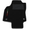 Somer Car Tappetino Auto SOLO LATO GUIDA 1pz compatibile con Opel Astra H 2004-2010 | 1 tappeto su misura in moquette, bandiera Italia