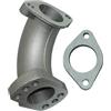 JHENSH Collettore di aspirazione con guarnizione per moto da cross YX SSR GPX da 125 cc, 140 cc, 150 cc, 155 cc, 160 cc, YX, SSR, GPX